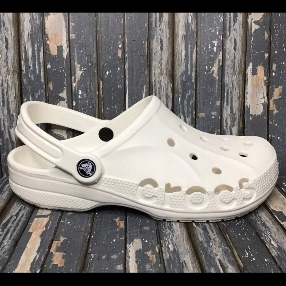 Nwt CROCS white baya clogs shoes sandals slippers - Picture 4 of 6